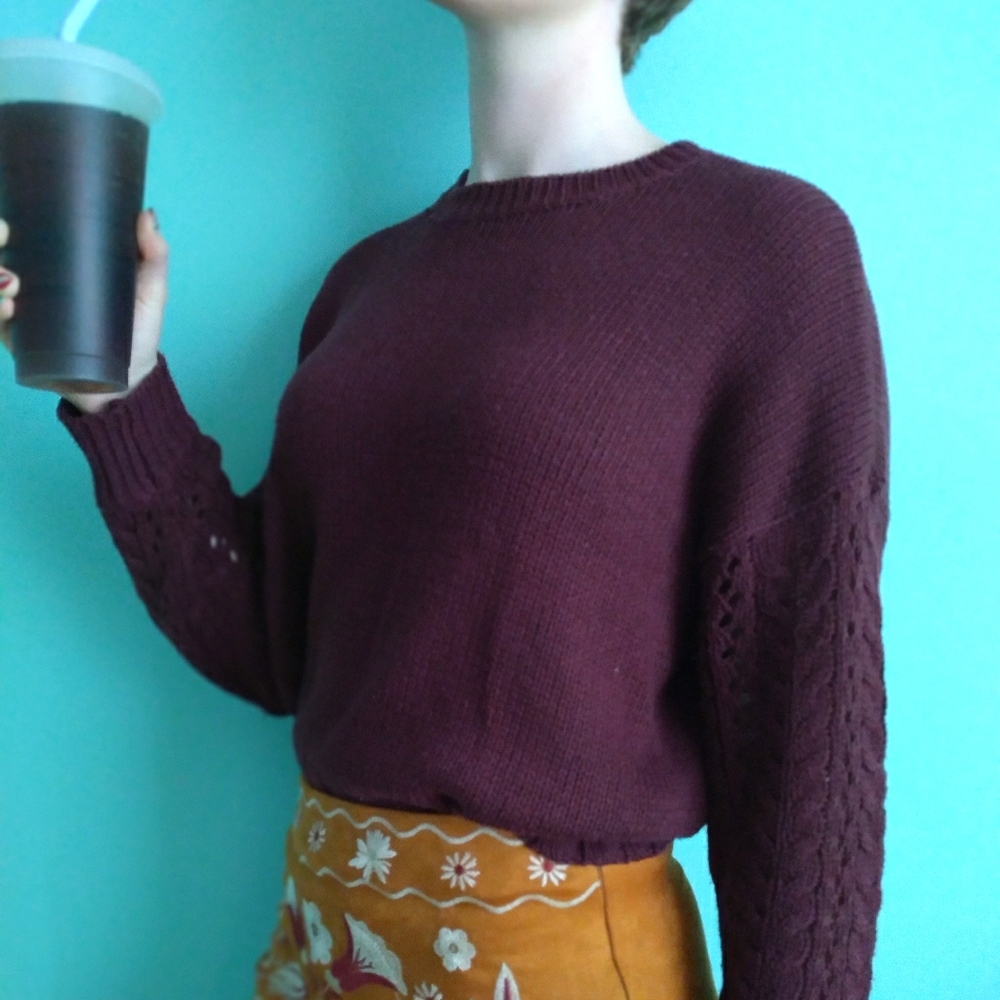 Maroon Sweater